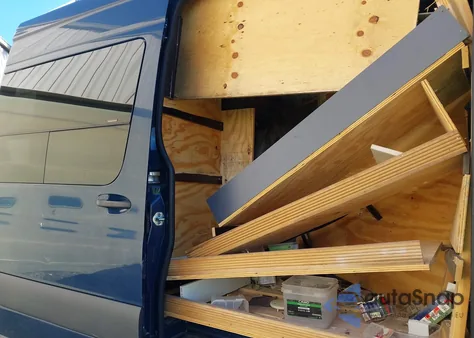 2020 Mercedes-Benz Sprinter 2500 Standard Roof V6 from USA, damaged, VIN W1W4EBHYXLT021437